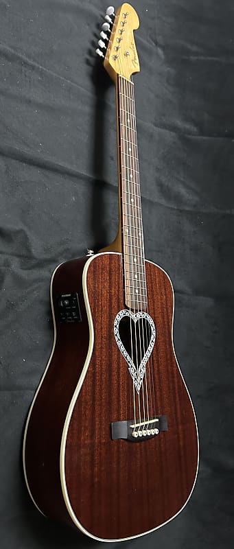 FENDER Alkaline Trio Malibu アコースティックギター Fender Alkaline Trio Malibu Mahogany in Natural