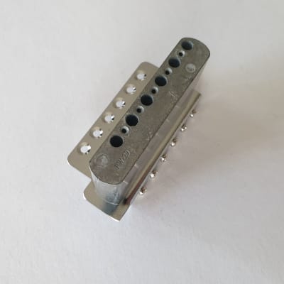 Fender Genuine Stratocaster 2-1/16" Spacing  chrome guitar tremolo 0071014049 image 4