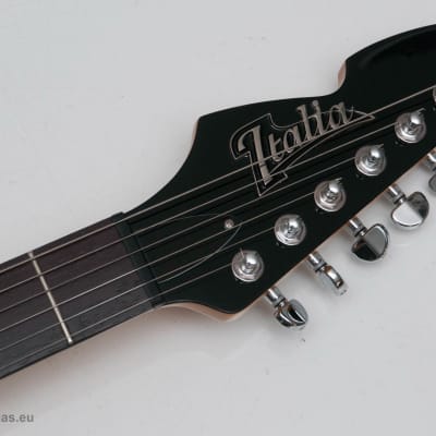 Italia Imola Semi Hollow guitar , MIK w/ original Gigbag - 6 pickups, Ampeg inspired image 6