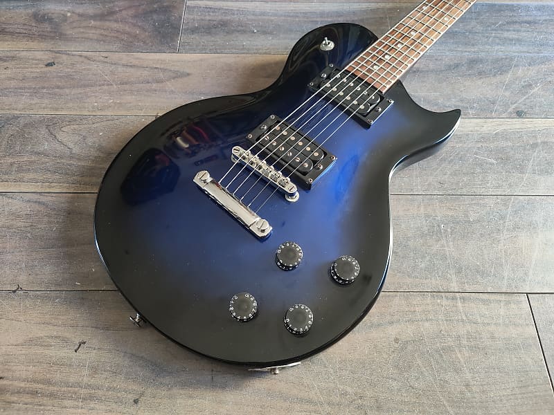 【Aria Pro II】PE-40 See-Through Blue Aria Pro II Electric Guitar Metallic Blue Shade | eBay