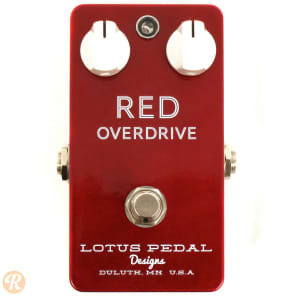 LOTUS PEDAL RED OVERDRIVE オーバードライブ Lotus Red Overdrive | Reverb