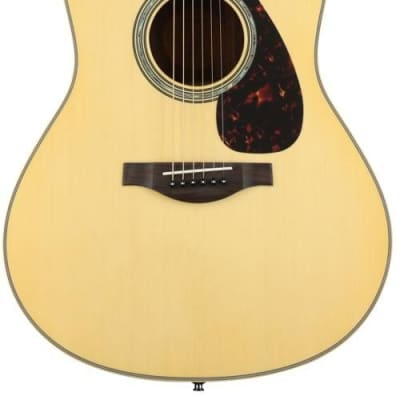 Yamaha LL6 ARE Original Jumbo Acoustic Electric Guitar - Natural image 2