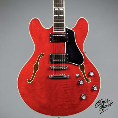 Eastman T486-RD Semi-Hollowbody 2022 Red image 1