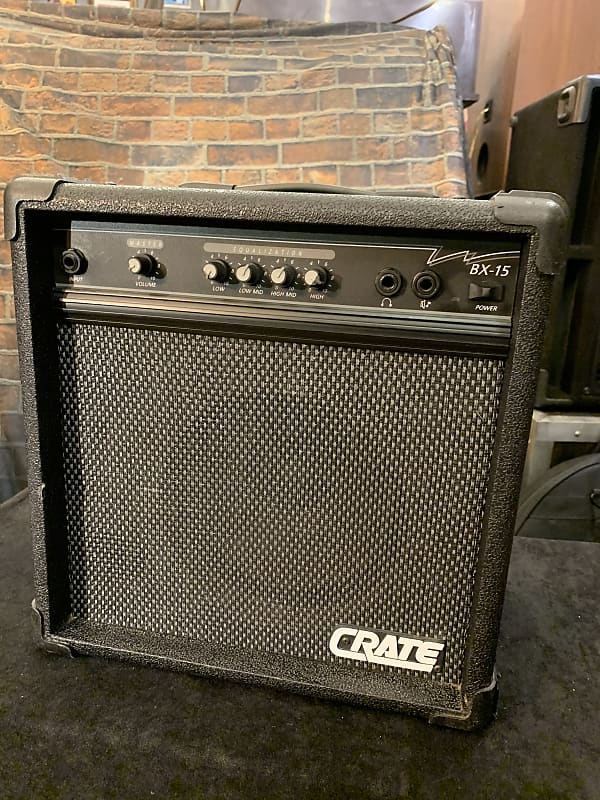 Crate BX15 Bass Guitar Amp Reverb