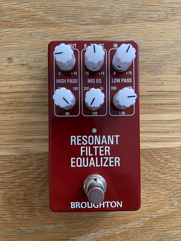 Broughton Resonant Filter Equalizer