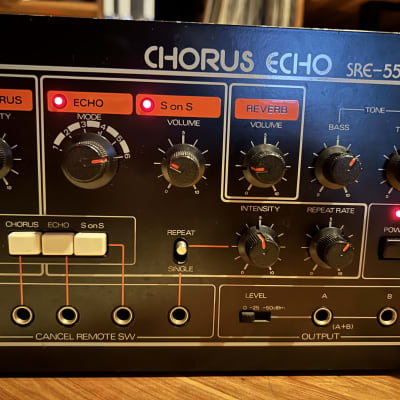 Roland SRE-555 Chorus Echo 1970s - Black image 7