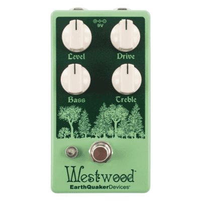 EarthQuaker Devices Westwood Translucent Drive Manipulator 2018 - Present Seafoam Green / Green Print for sale