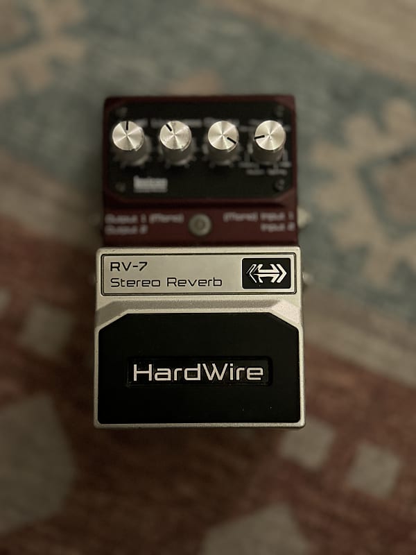 Digitech RV-7 HardWire レアな初期USA製バージョン 美品 - 楽器/器材