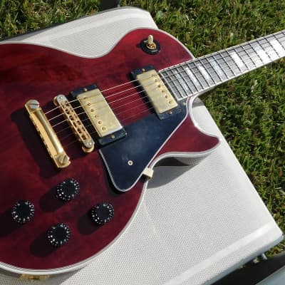 Gibson Les Paul Custom 2000 Wine Red (Extras) image 6