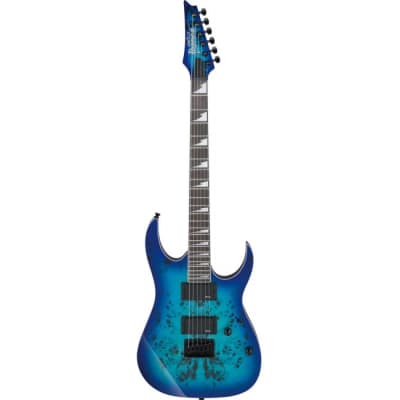 IBANEZ GRGR221PA-AQB Gio E-Gitarre, aqua burst for sale