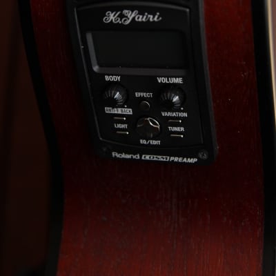 K. Yairi RF90AP All Solid Acoustic Electric Guitar Made in Japan Pre-Owned image 9