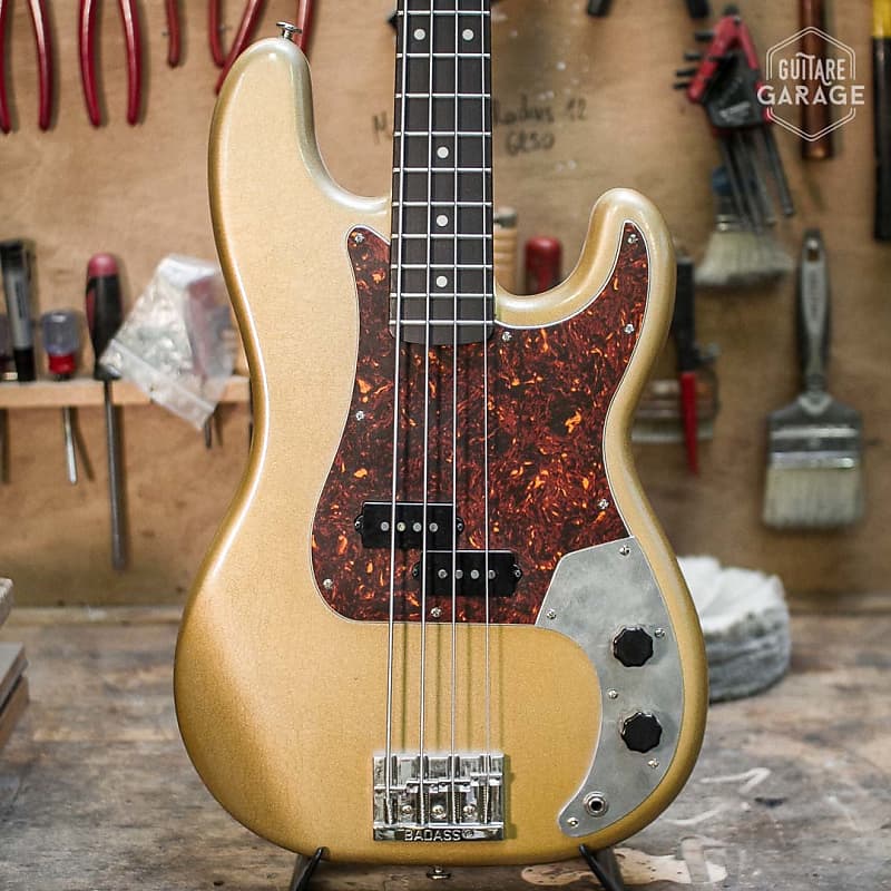 Guitare Garage Precision Bass Firemist Gold Relic image 1