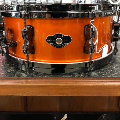 Tama Superstar 14"x5.5" Snare Drum Burnt Orange Metallic image 1