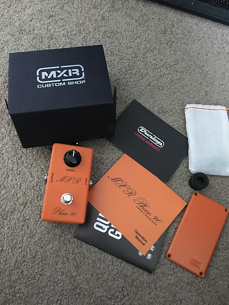 MXR Phase 90 Custom Shop '74 Reissue w/ zvex power plate