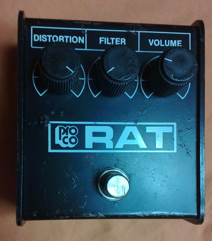 全日本送料無料 Face Black 3-B Version 1986 Rat ProCo LM308 guitar vintage ギター