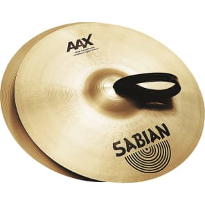 Sabian 22" AAX New Symphonic Medium Light Cymbals (Pair)