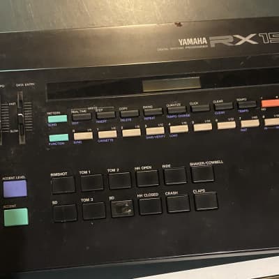 Yamaha RX15 Digital Rhythm Programmer 1980s - Black