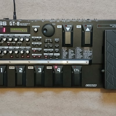 Reverb.com listing, price, conditions, and images for boss-gt-8-guitar-effects-processor