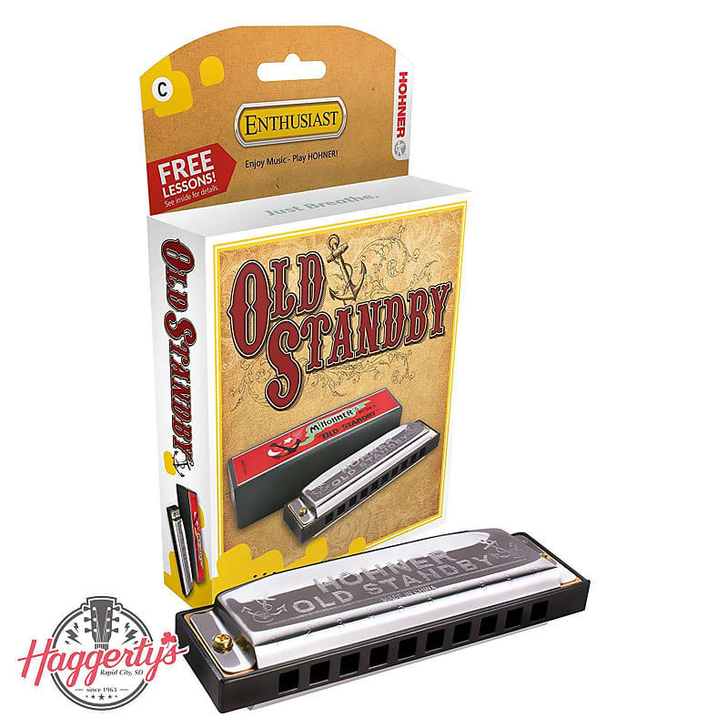 Hohner Old Standby Harmonica Enthusiast Key of F image 1