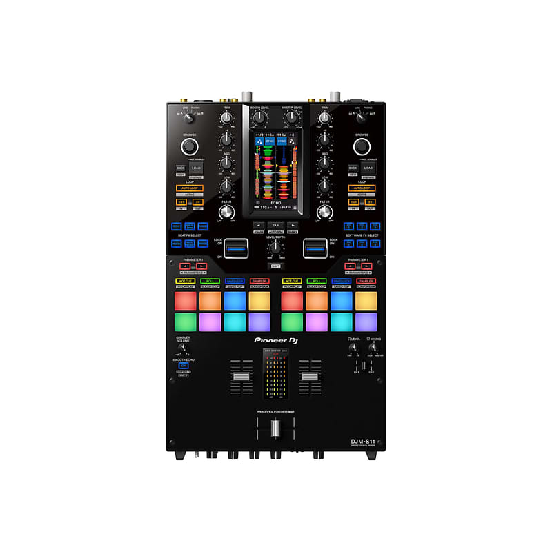 Pioneer DJ DJM-S11 2-channel Mixer for Serato DJ image 1