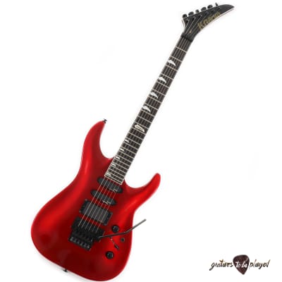 Kramer SM-1 EMG Floyd Rose Electric Guitar - Candy Apple Red