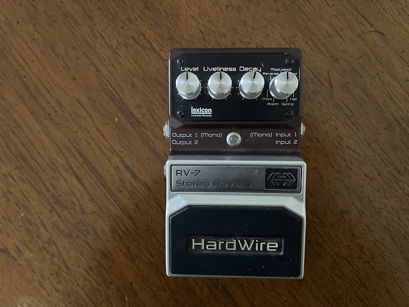 DigiTech Hardwire RV-7 Stereo Reverb