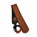Martin Premium Rolled Leather Guitar Strap 3 inch Premium Leather - Brown