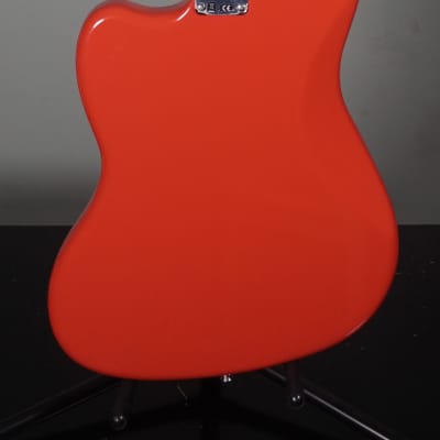 Fender Noventa Jazzmaster, Fiesta Red, Maple fb, w/deluxe gig bag image 5