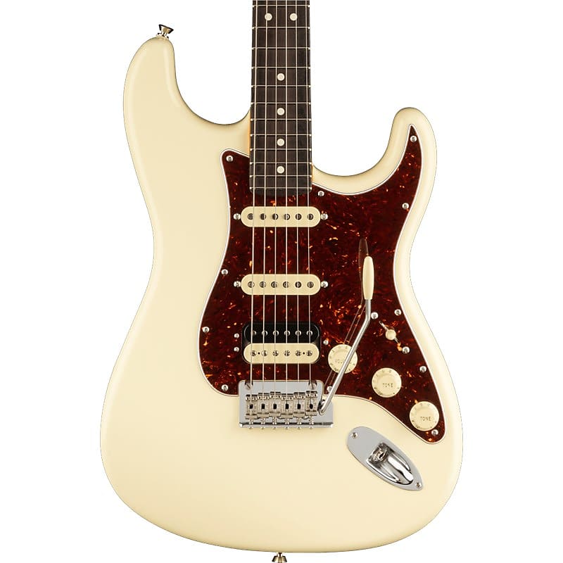 Fender American Professional II Stratocaster HSS, Rosewood Fingerboard, Olympic White image 1
