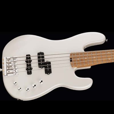 Charvel Pro-Mod San Dimas Bass PJ V 2022 - Present - Platinum Pearl image 7