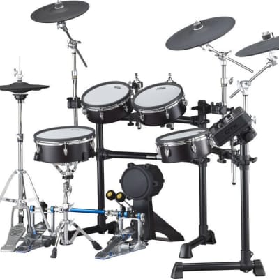 Yamaha DTX8K-MBF Electronic Mesh Drum Set - Black Forest image 2
