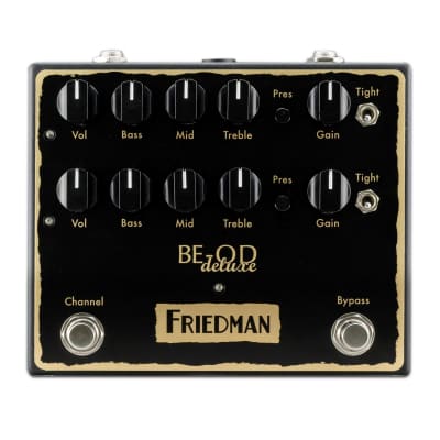 Friedman BE-OD Deluxe Overdrive Distortion Pedal for sale