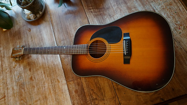 Sigma on sale sunburst guitar