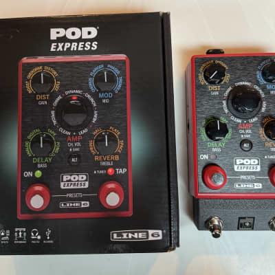 Line 6 POD HD desktop w/ FBV Express MKII foot controller