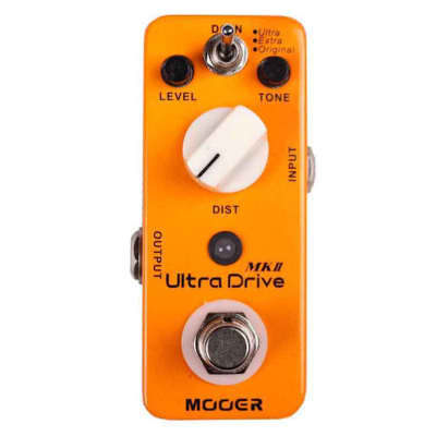 MOOER ULTRA DRIVE MKII Micro Pedal New! Free US Shipping image 2