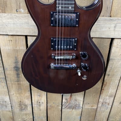 Epiphone SC-350 Scroll Electric Guitar-Walnut (Pre-Owned) for sale