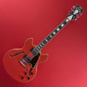 [USED] D'Angelico Premier DC Semi-Hollow-Body Electric Guitar, Fiesta Red