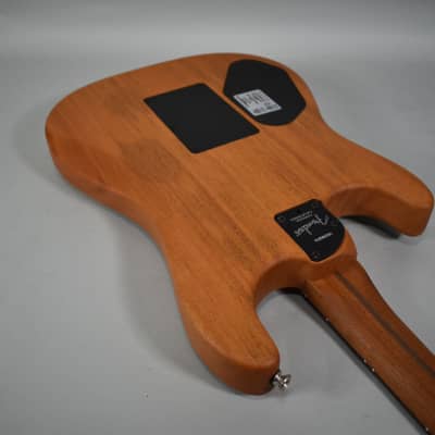 2021 Fender Acoustasonic Stratocaster Black Finish Acoustic Electric w/Bag image 14