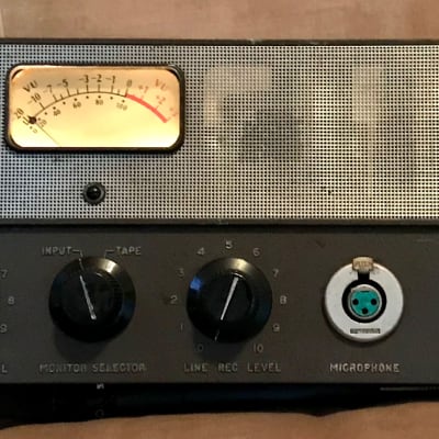 Ampex 601 Series 1950's Stereo Tube Mic Preamp and DI Fully