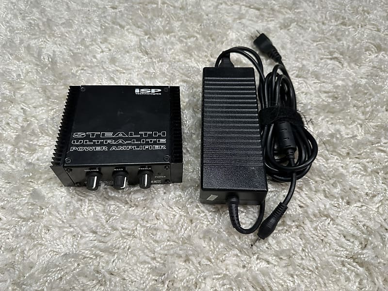 iSP STEALTH ULTRA-LITE パワーアンプ　正規輸入品 音量・音質文句なしの小型パワーアンプ【iSP STEALTH ULTRA-LITE