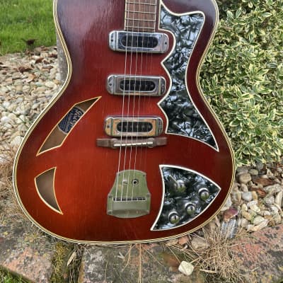 Perlgold Verythin Thinline Guitar 1960 image 2