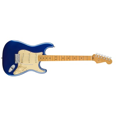 Fender American Ultra Stratocaster w/Maple Fretboard - Cobra Blue image 4
