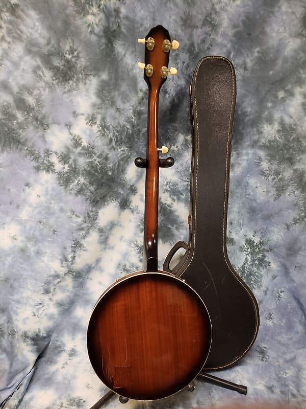 1960's Kimberly by Fujigen Gakki 5 String Banjo New Strings