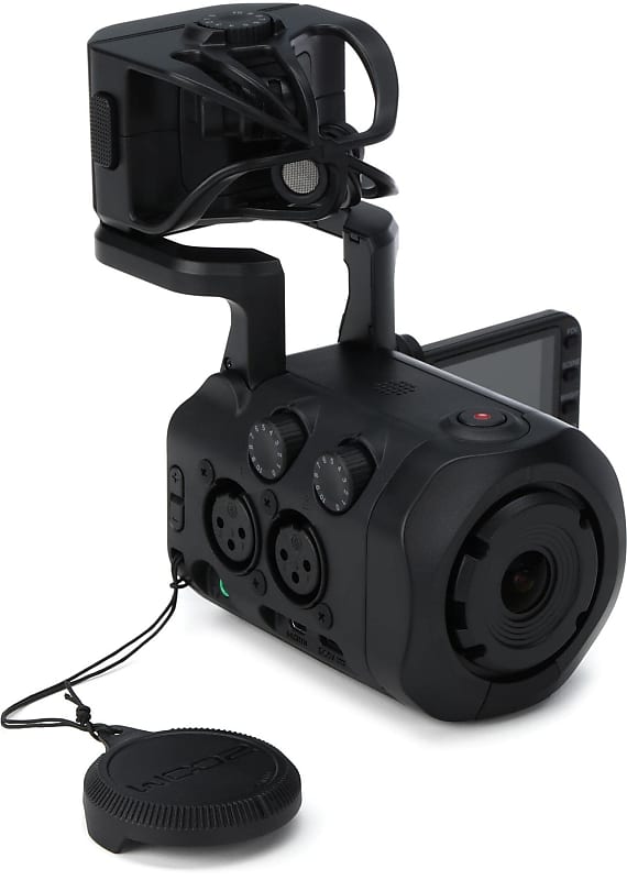 Zoom Q8n-4k Handy Video Recorder, 4k UHD Video, Stereo Microphones Plus Two XLR Inputs, Four Tracks of Audio Recording, Webcam, for Record and Streaming Music, Podcasts, and More image 1