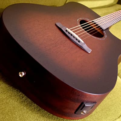 (All Offers Considered) Tanglewood TWCR-DCE Crossroads Dreadnought 2022 Whiskey Barrel Burst image 10