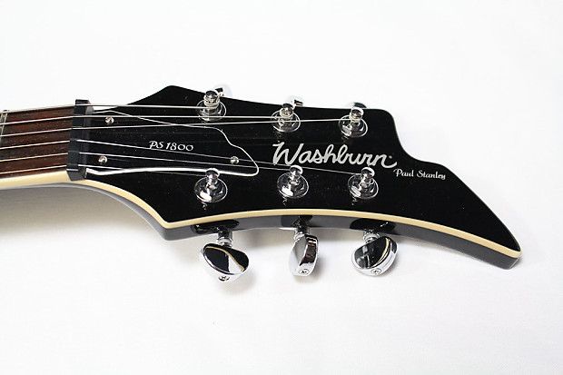 Washburn PS1800 Paul Stanley Black | Reverb