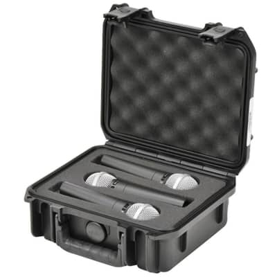 SKB 3i-0907-MC3 iSeries Injection Molded (3) Microphone Case with Storage Compartment image 6