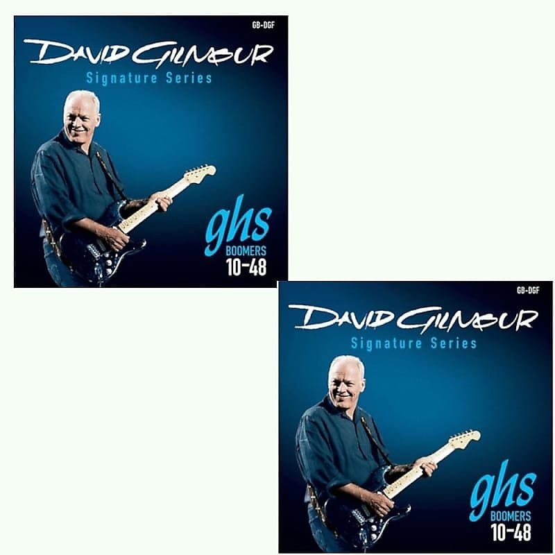 GHS Guitar Strings 2 Pack David Gilmour SIgnature Blue Strat Set