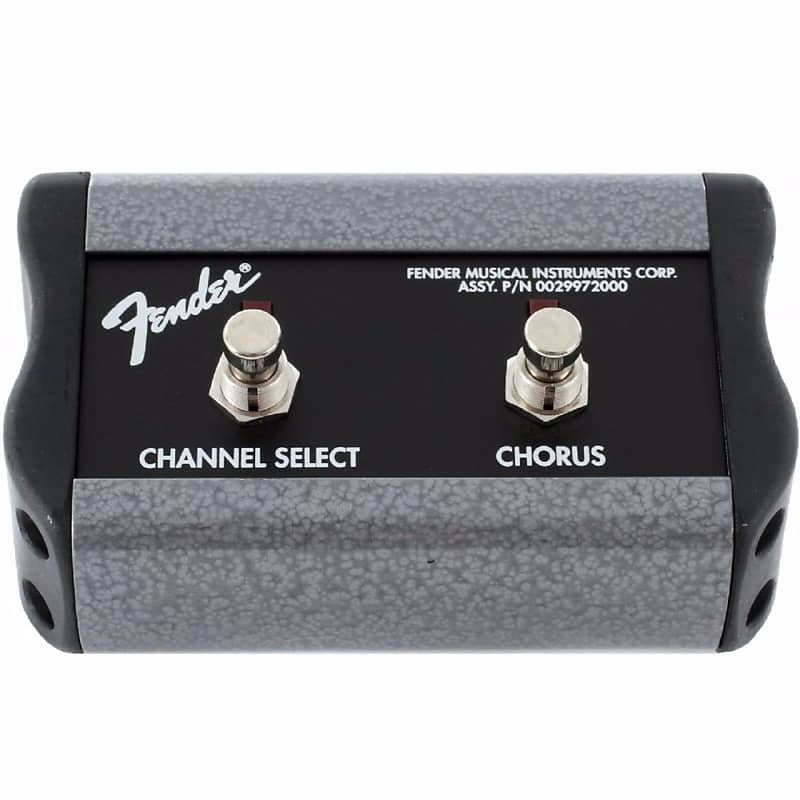 Fender 099-4057-000 2-Button Channel/Chorus On/Off Footswitch with 1/4" Jack for Princeton image 1