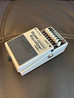 Boss GEB-7 Bass Equalizer (Silver Label) 1995 - Present - Gray image 1